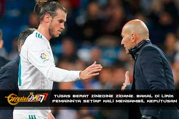 Keputusan Tegas Zidane